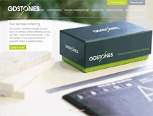 Tablet Screenshot of gdstones.com